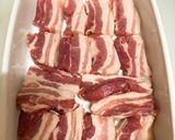 バラ肉とごぼうの甘辛煮作り方2写真