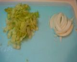 一手間で★卵ふわふわ♪洋風カツ丼作り方1写真