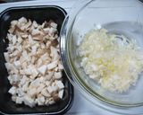 エリンギ鶏団子汁作り方1写真