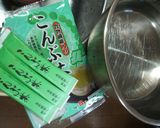 エリンギ鶏団子汁作り方3写真