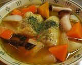 時短で⭐ロールキャベツ入りポトフ風スープ作り方12写真