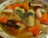 時短で⭐ロールキャベツ入りポトフ風スープ作り方12写真