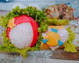 アリエル&フランダーキャラ弁♪♪作り方3写真