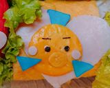 アリエル&フランダーキャラ弁♪♪作り方4写真