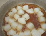 大根の煮物(さつま揚げ、ベビーホタテと)作り方4写真