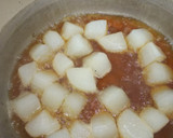 大根の煮物(さつま揚げ、ベビーホタテと)作り方4写真
