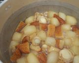 大根の煮物(さつま揚げ、ベビーホタテと)作り方7写真