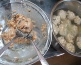 エリンギ鶏団子汁作り方4写真