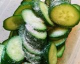 昆布だしと塩で簡単きゅうりの浅漬け♥゛作り方2写真