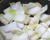 白菜と豆腐と豚肉の美味うま煮 桜えび風味作り方11写真