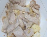 白菜と豆腐と豚肉の美味うま煮 桜えび風味作り方10写真