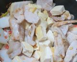 白菜と豆腐と豚肉の美味うま煮 桜えび風味作り方13写真