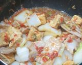 白菜と豆腐と豚肉の美味うま煮 桜えび風味作り方15写真