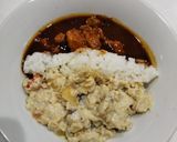 カレー＆シチューライスでモンスターボール作り方3写真