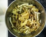 油揚げ＋ごぼう＋しめじのまぜご飯作り方2写真