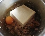 鯖缶豆腐バーグ作り方1写真