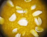 100%押し麦の大麦にんにく黄飯作り方8写真