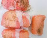 <超濃厚!>肉巻きおにぎり作り方4写真