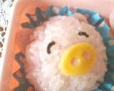 キャラ弁☆ブタさん弁当♪作り方1写真