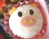 キャラ弁☆ブタさん弁当♪作り方3写真