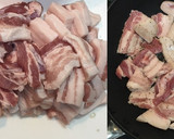 豚バラ肉と舞茸と里芋の赤ワイン・トマト煮作り方3写真