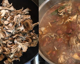 豚バラ肉と舞茸と里芋の赤ワイン・トマト煮作り方8写真