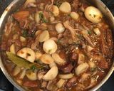 豚バラ肉と舞茸と里芋の赤ワイン・トマト煮作り方10写真