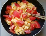 トマトと玉子のあんかけ作り方4写真