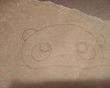 キャラ弁☆たれぱんだ弁当♪作り方1写真