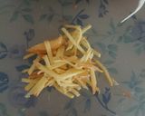 野菜の皮きんぴら作り方2写真