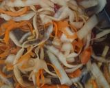 野菜の皮きんぴら作り方5写真