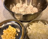鶏団子のバルサミコ酢あん作り方1写真