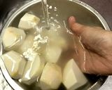 里いものそぼろあん作り方1写真