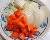 エビとコロコロ野菜のカレー作り方1写真