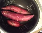 炊飯器で焼いも(ふかしいも?)作り方1写真