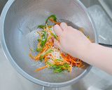 おつまみに♪水しめ ビーフン塩昆布和え作り方4写真