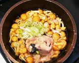 サバ缶となめこの栄養満点味噌汁♪作り方1写真