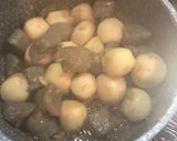 懐かしの味里芋とこんにゃくの煮っころがし作り方5写真