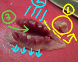 ☆しめじとずり（砂肝）の醤油バター炒め☆作り方1写真