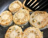 れんこんのハサミ焼き作り方10写真