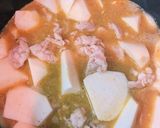 豚肉と里芋のカレー作り方5写真