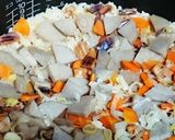 烏賊と里芋のおこわ飯作り方4写真