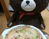 長芋の明太子カニかまいりグラタン作り方2写真