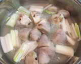 里芋と鶏肉の煮物作り方4写真
