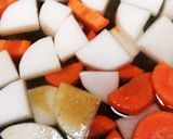 長葱とさばの味噌煮…冬大根も作り方5写真