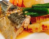 長葱とさばの味噌煮…冬大根も作り方8写真