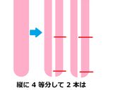 扇形ギョニソ・エッグ作り方1写真