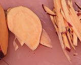 千切りスイートポテト作り方1写真