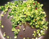 大根葉オイス炒めで茶飯炒飯作り方1写真