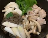 牛ホルモンの和風味すき焼き風作り方3写真